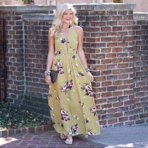 Boutique summer maxi dress